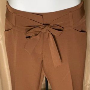 Light Brown Trousers w/ Tie Belt